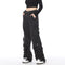 Women's Wide-leg Retro Distressed Multi-pocket Pants