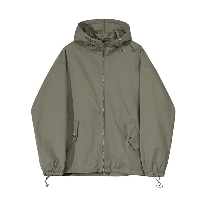 Men's Hooded Loose-fitting Active Jacket