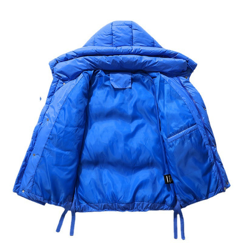 Men's Fleece-lined Thickened Cotton-padded Jacket