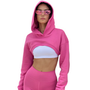 Women Cropped Hoodie