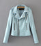 Women's Soft Faux Leather Jackets