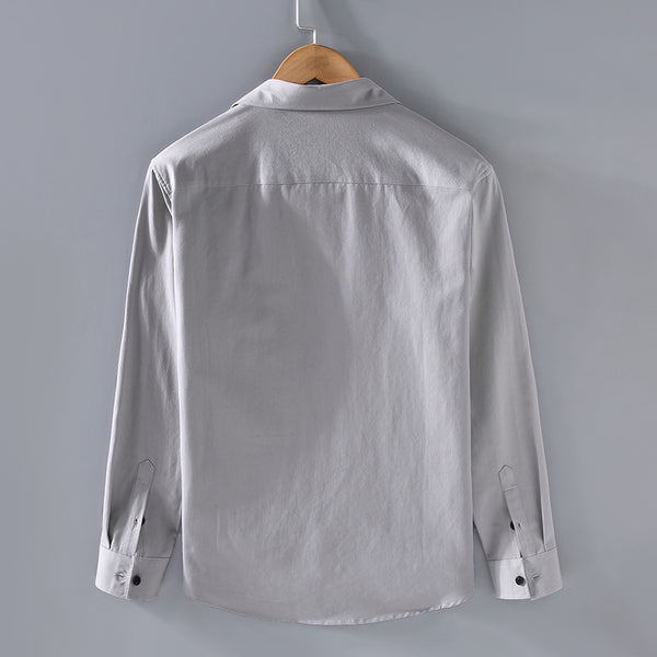 Men's Pure Cotton Long Sleeve Shirt