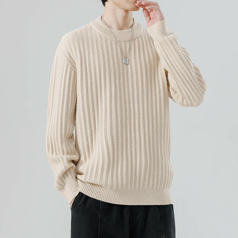 Round Neck Men's Sweater