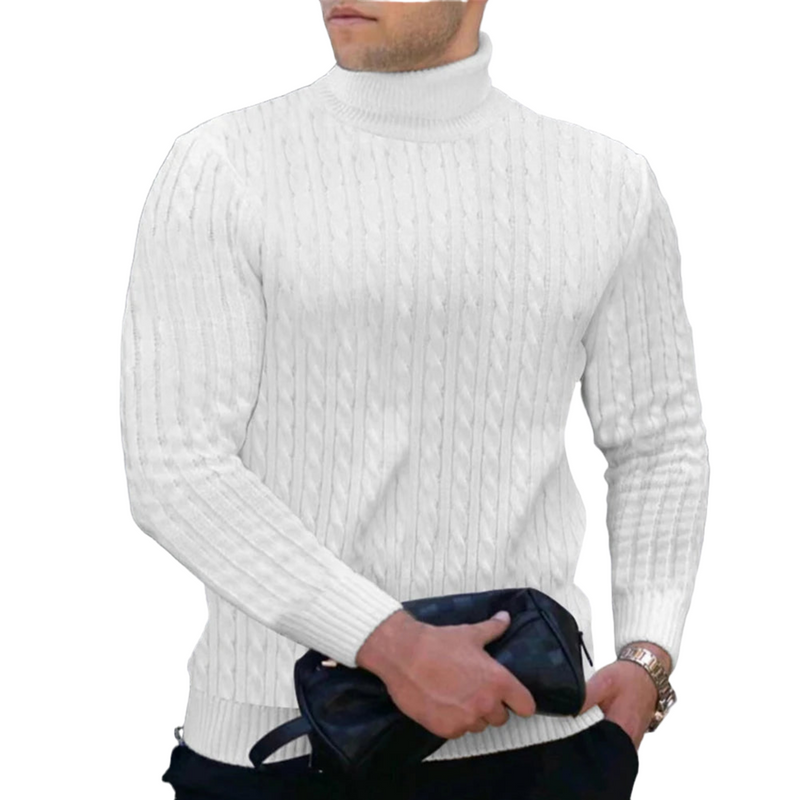 Men’s Knitted Turtleneck Long Sleeve