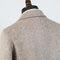 Men's Woolen Overcoat Mid-length Herringbone Pattern Coat