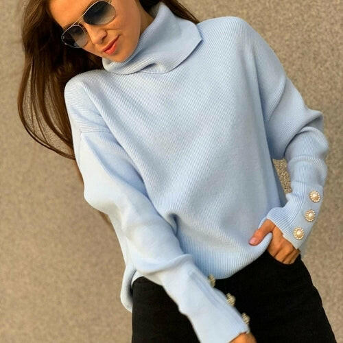 Knitted Casual Pullover Sweater