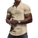 Men's Small Plaid Breathable Casual Top