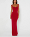 Women's Bowknot Lace-up Halter Spaghetti Long Maxi Dress