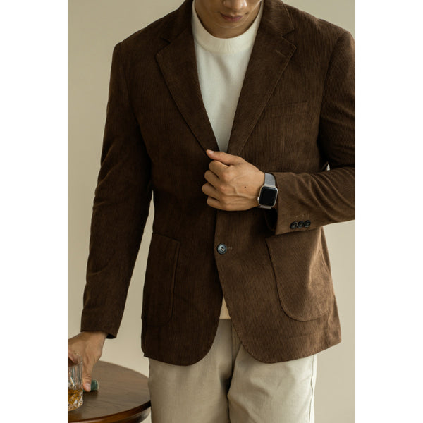 Men's Slim Fit Casual Suit Jacket