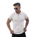 Running Knitted Polo T-Shirt.