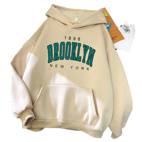 Women's Printed Brooklyn Hoodie