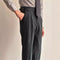 Men's Retro Straight Business Pants