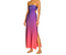 Women's Cut Out Satin Maxi Dress