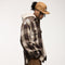 Men's Pattern Brown Flannel  Shirt