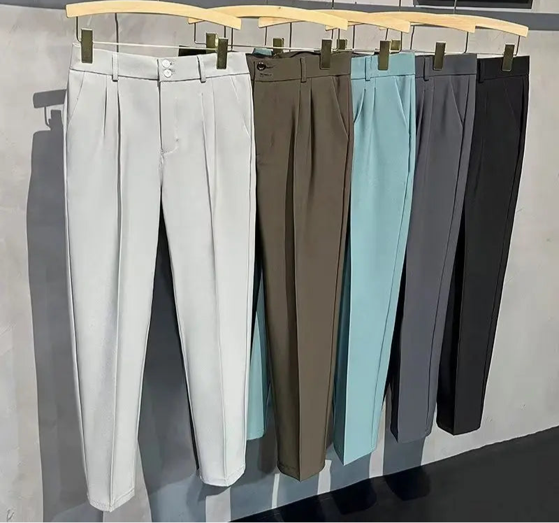 Men's Slim Fitting Trousers