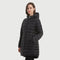 Women's Mid-length Winter Wear Hooded Cotton Jacket