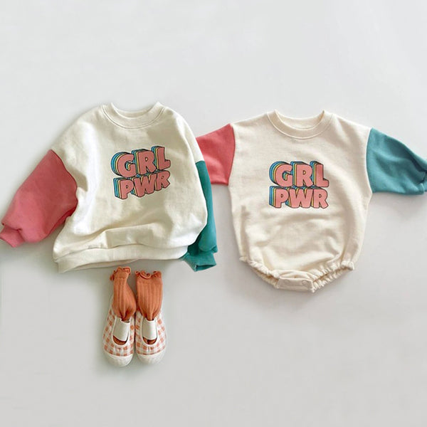 Girls Sweater And One Piece Sweater