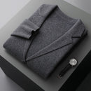 Men's V-neck Knitted Cardigan