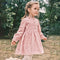 Girls Cotton Long Sleeve Princess Sun Dress