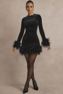 Women's Knitted Feather Dress