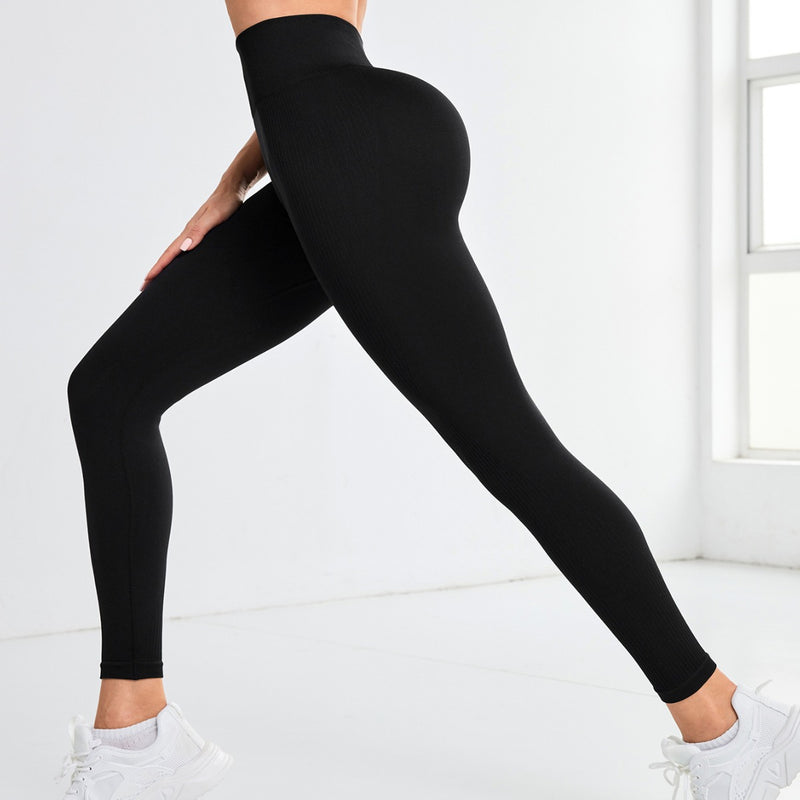 Women's High Waist Hip Lift  Stretch Tight Yoga Exercise Legging