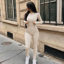 Women's High Waist Tight Jumpsuit