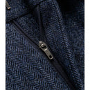 Men's Slim-fit Tweed Wool Herringbone Pants