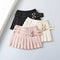 Women's Double Waist Heart Buckle Skirt