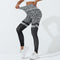 Women's Leopard Print High Waist Butt Lifting Seamless Yoga Pants