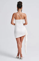 Women's One-shoulder Mini Dress