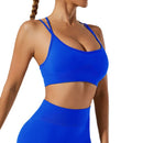 Women's Seamless Push Up Sports Bra + High Waist Hip Lift Yoga Pants Set