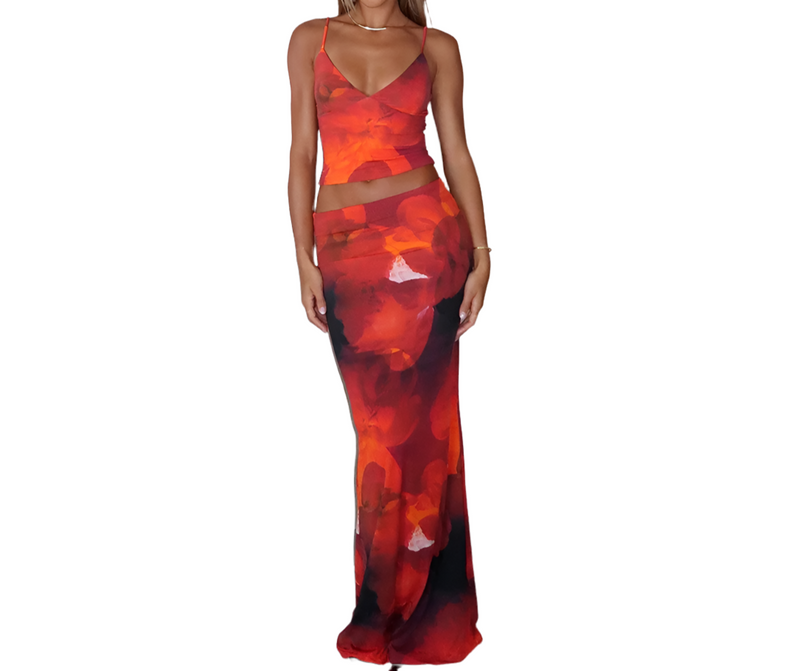 Women’s Tie-Dye Print 2 Piece Sets