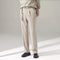 Men's Detachable Belt Draping Wide-leg Suit Pants