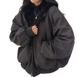 Reversible Faux Fur Jacket