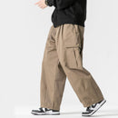 Men's Multi-pocket Wide Feet Loose Casual Pants