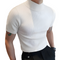 Short Sleeve Casual Knit T-Shirt