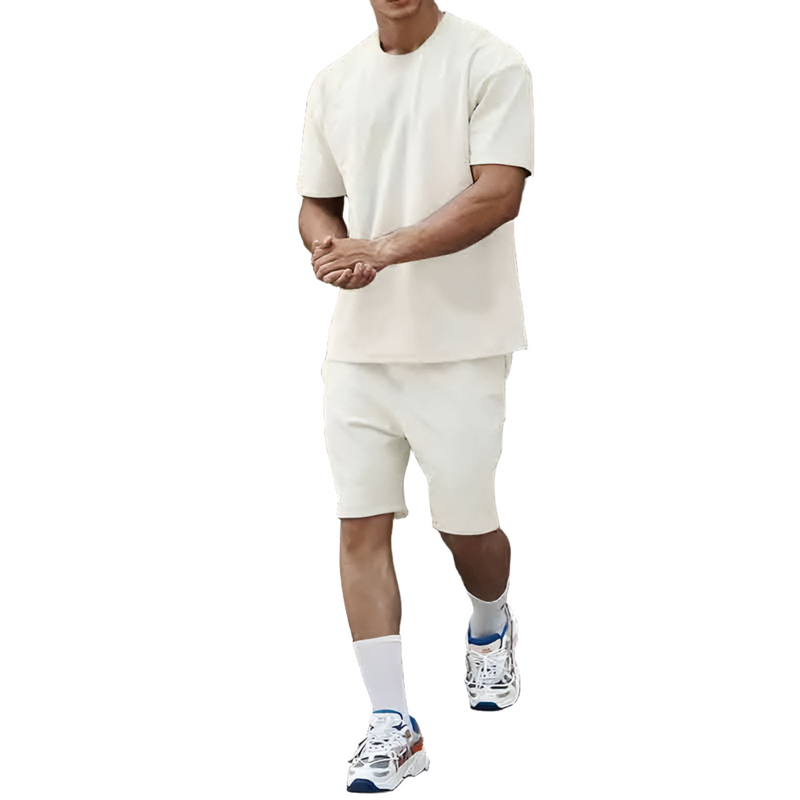 Men’s O-neck T-Shirt And Short Co-Ord