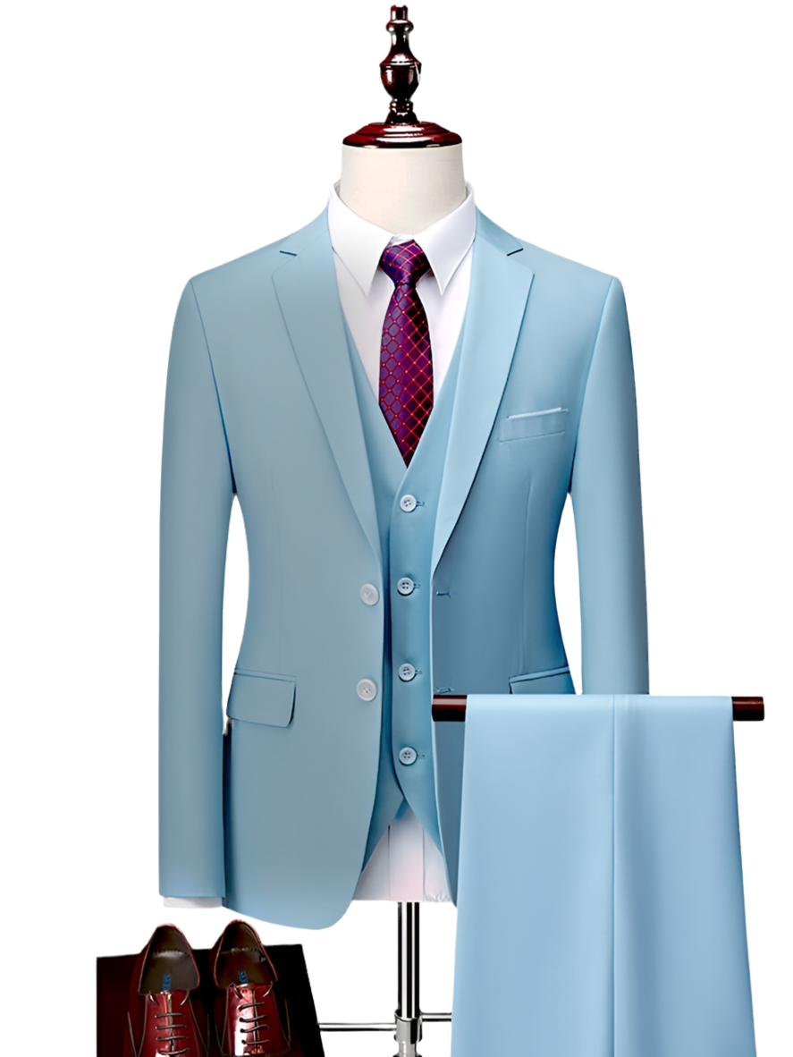 Mens Suit Three-piece