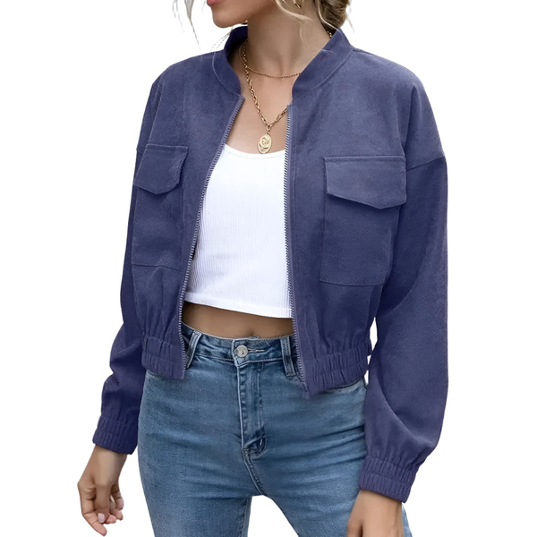 Outerwear cropped jacket