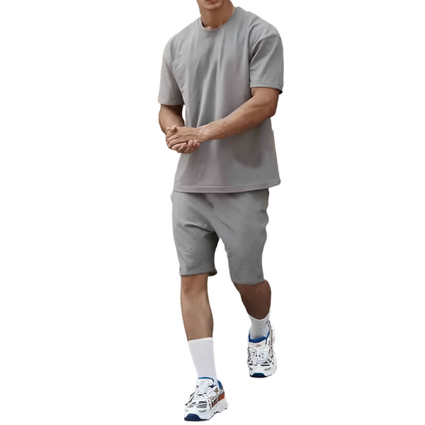 Men’s O-neck T-Shirt And Short Co-Ord