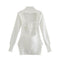 Pure White Bodycon Knitted Sweater