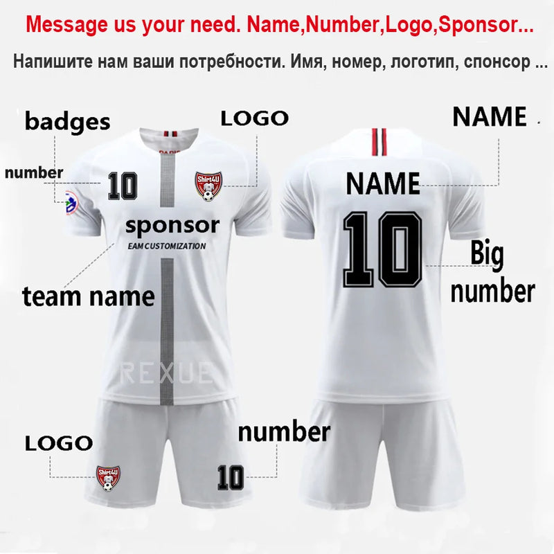 Customisable Jersey Set