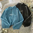 Women High Collar Jumper