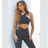 Women’s Cut Out Sports Bra and Legging Set