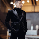 Men's Two Piece Velvet Suit