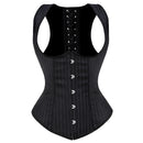 Steel Boned Corset with Shoulder Straps