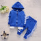 Kids Cotton Zipper Jacket+Pants Sets