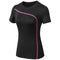 Slim Fit Female Gym Shirt