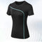 Slim Fit Female Gym Shirt