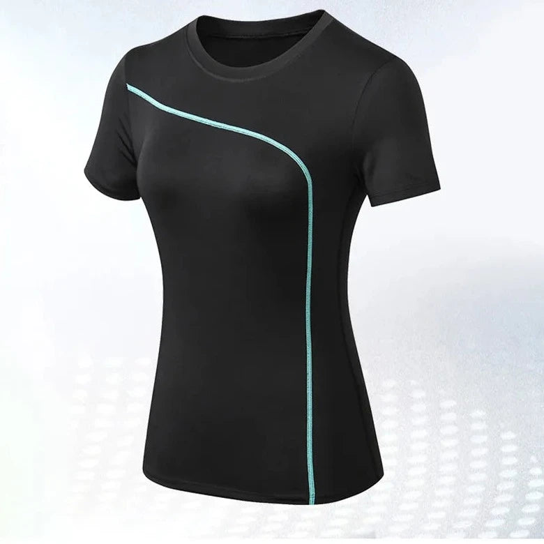 Slim Fit Female Gym Shirt